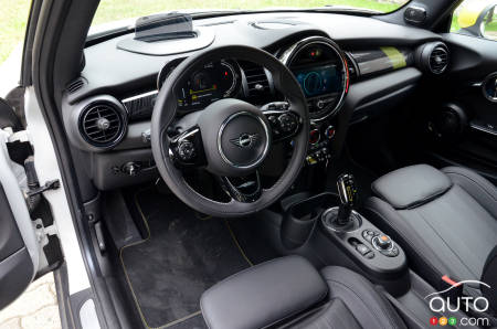 Mini Cooper SE 2021, intérieur